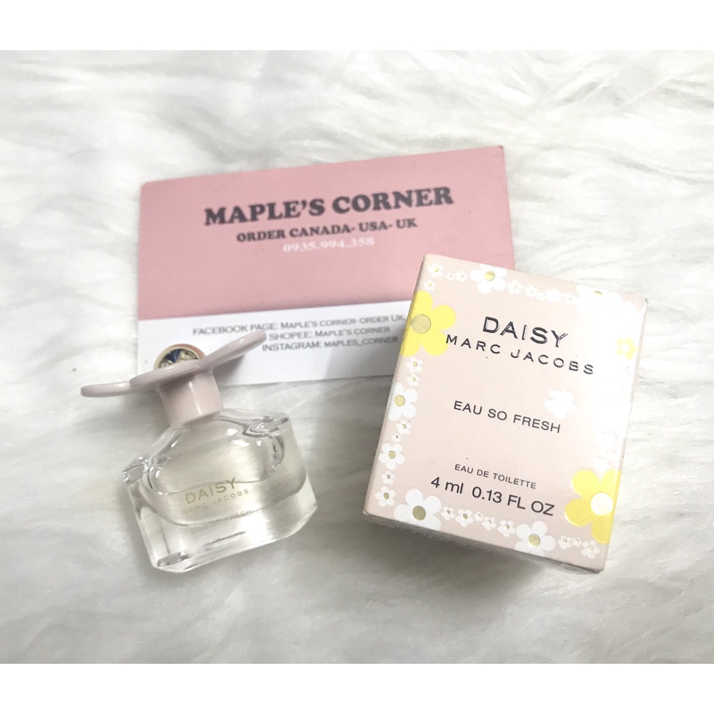Vial nước hoa DAISY EAU SO FRESH MARC JACOB 1.2ml