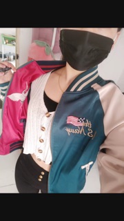 (Order) Bomber nữ loại đẹp2 mặt