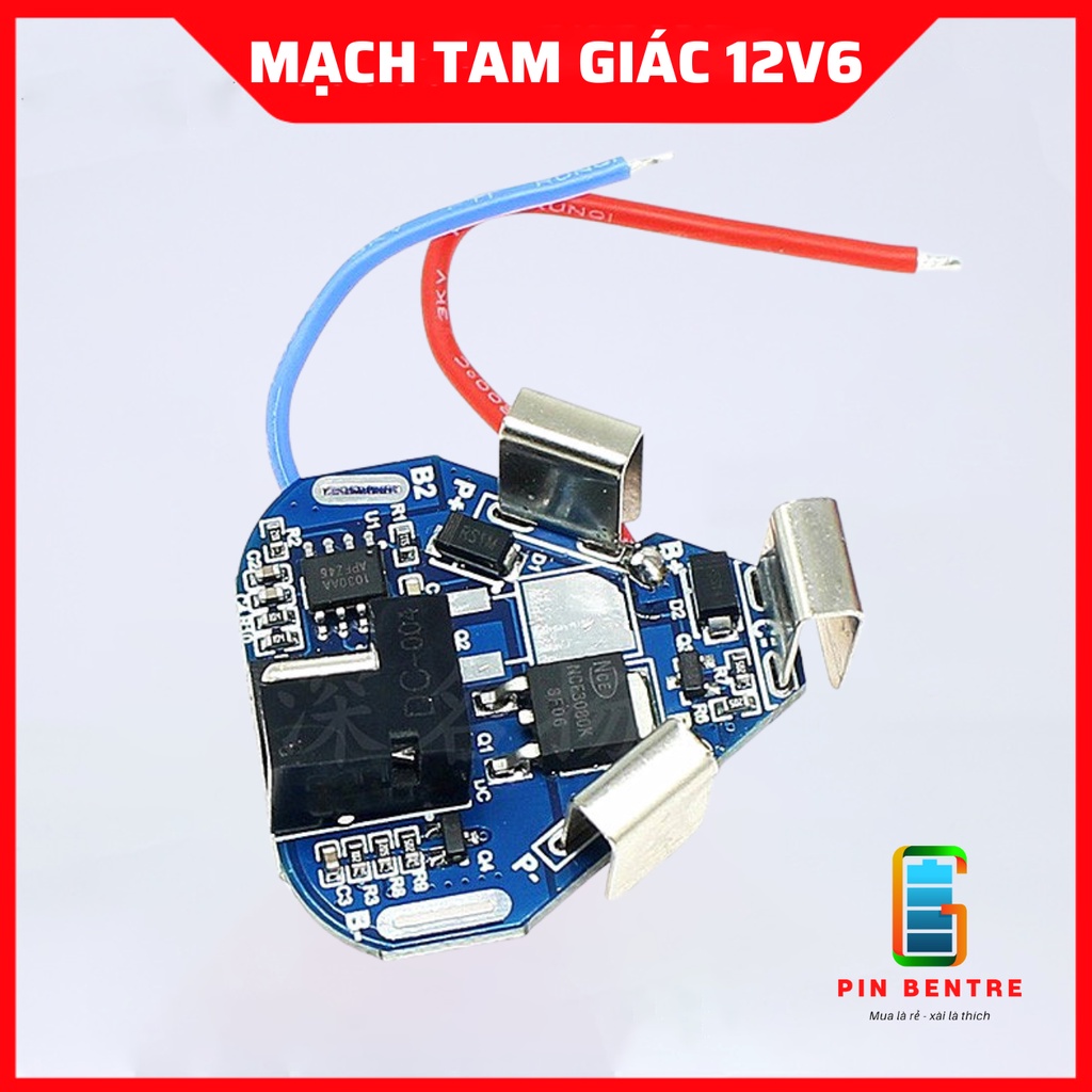 Mạch tam giác 3S 12.6V bảo vệ Pin