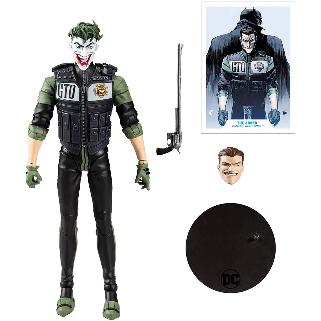 (CÓ SẴN) MÔ HÌNH CHÍNH HÃNG DC MULTIVERSE THE JOKER ( BATMAN WHITE KNIGHT)