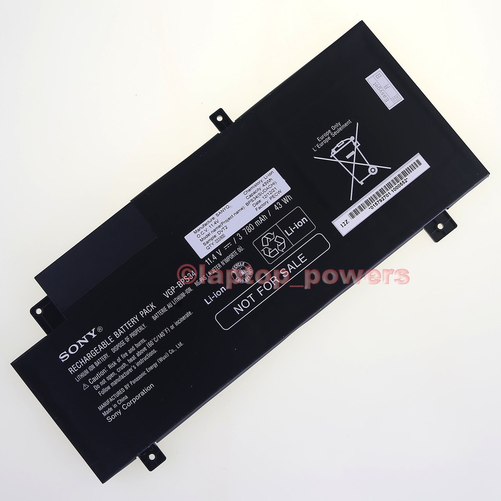 Pin – battery Sony Vaio BPS34 Fit 14 Touch Laptop Fit 15 Touch Laptop ( ZIN )