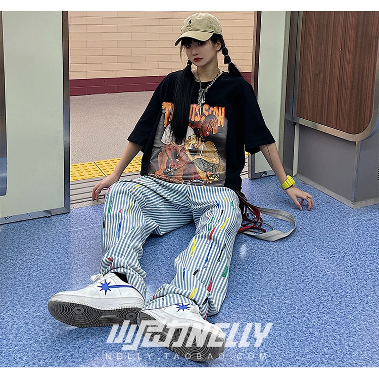 Áo phông Nelly Heybig ngắn tay - Travis Scott