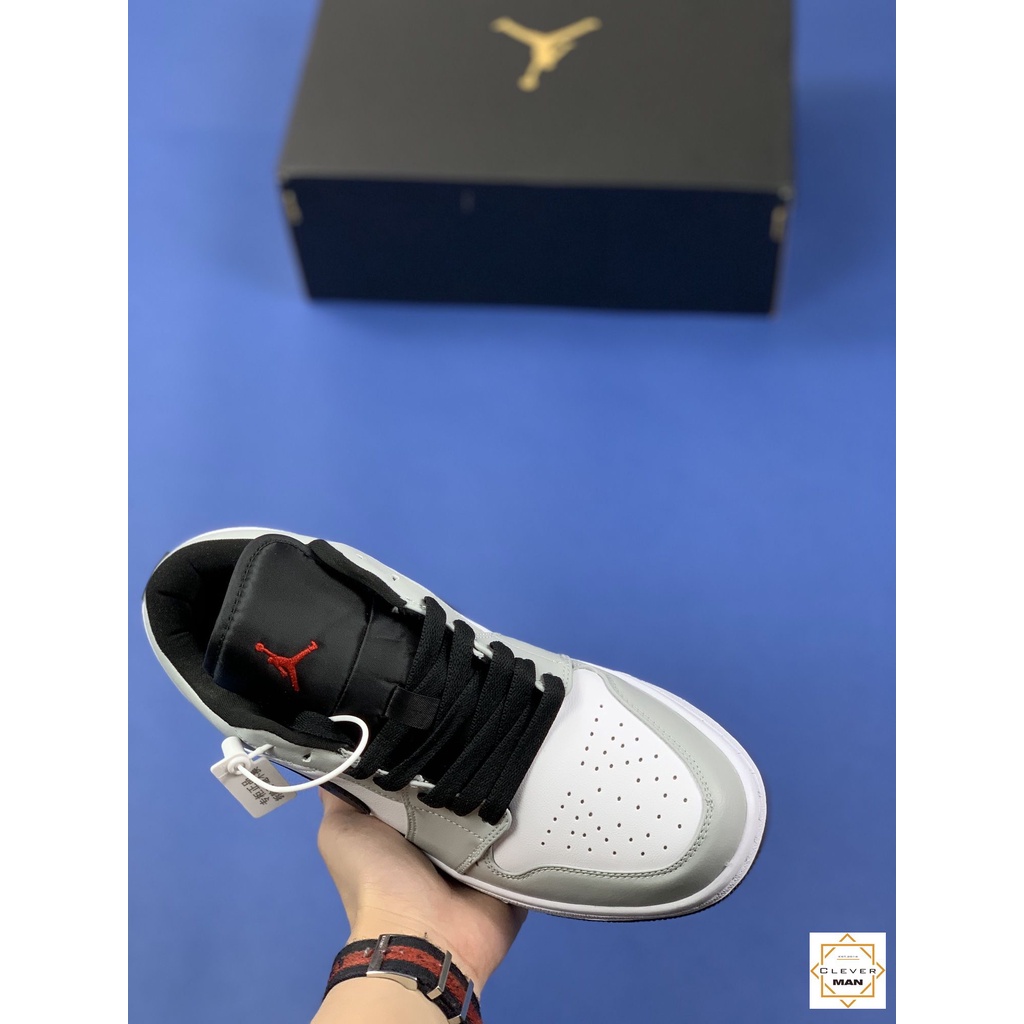 [FREESHIP+FULLBOX] Giày Thể Thao AIR JORDAN 1 Low Light Smoke Grey Xám Trắng Cổ Thấp Cực Phong Cách Clever Man Store