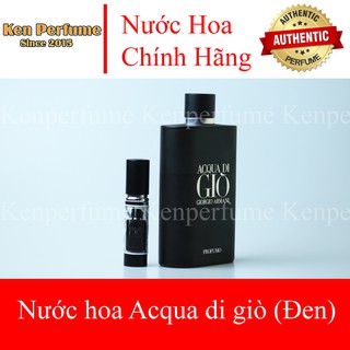 Nước Hoa  Acqua Di Gio Profumo Giò Đen Chai Dung Tích 10ml