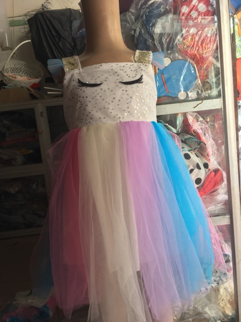 Váy cầu vồng ngựa pony