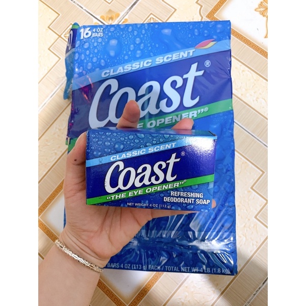 xà bông cục Coast Mỹ ( hàng chuẩn Mỹ 100%)