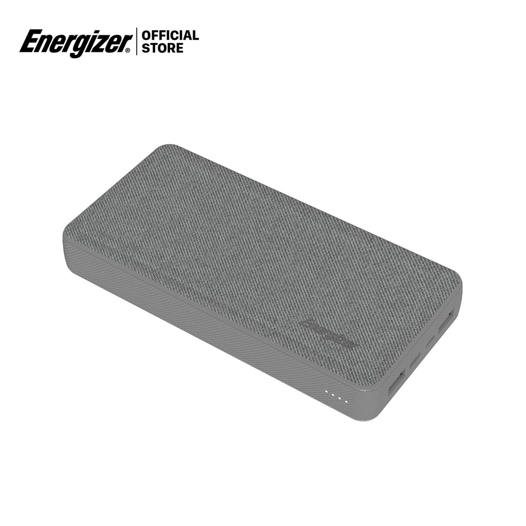 Sạc dự phòng bọc vải Fabric thời trang Energizer 15000mAh - UE15043GY