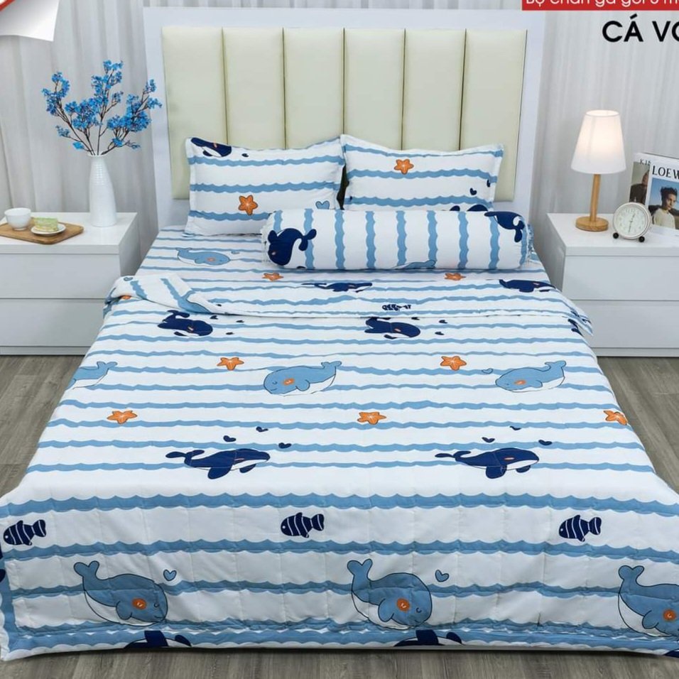 Chăn mền hè thu siêu nhẹ mẫu Batman, chăn trần bông gòn 3 lớp vải poly cotton - Bông sạch