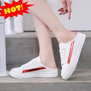 GIÀY THỂ THAO NỮ KHÔNG CỔ - HỞ GÓT SIÊU XINH - G83