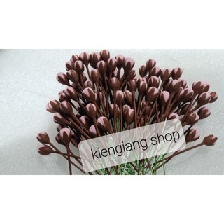 Nụ đào đất sét nhạt màu(100 sp)