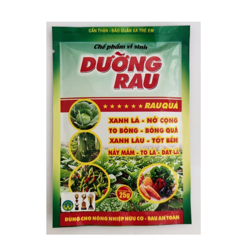 Chế Phẩm Vi Sinh Dưỡng Rau- Dùng Cho Rau Hữu Cơ