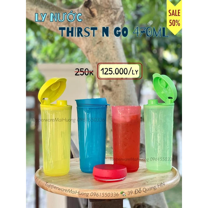 LY NƯỚC THIRST N GO 470ML