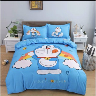 BỘ COTTON Tina set 4 món hình đoremon