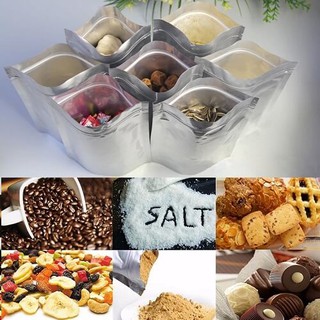 10 Túi Zip Đáy Đứng Đựng 100gr Bột