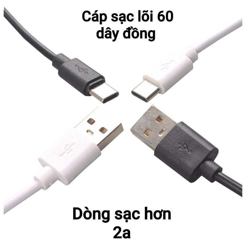 [Hàng tốt giá tốt nhất]Cáp sạc hơn 2A lõi 60 dây đồng áp dụng cho Apple - Micro -Typec - dài 30cm 100cm 150cm - YOBOMALL