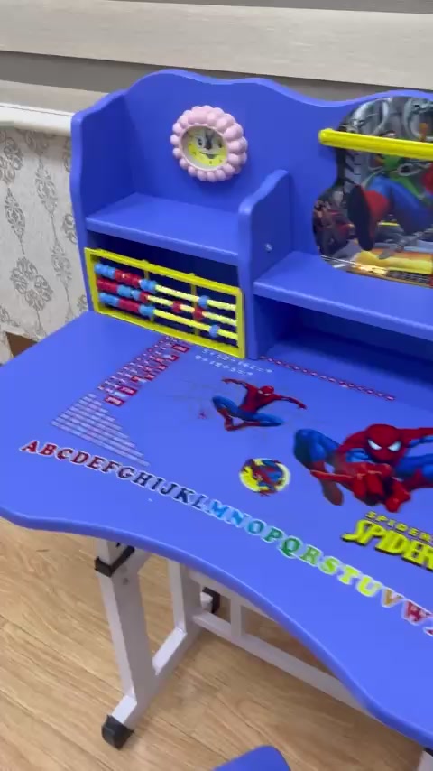 Bộ bàn ghế học sinh SKYA A838 bàn học thông minh cho bé chống gù chống cận có giá để sách và ipad tiện lợi | BigBuy360 - bigbuy360.vn