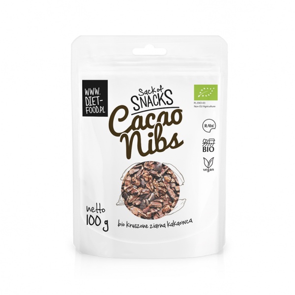 Hạt cacao ngòi hữu cơ Diet food 100gr
