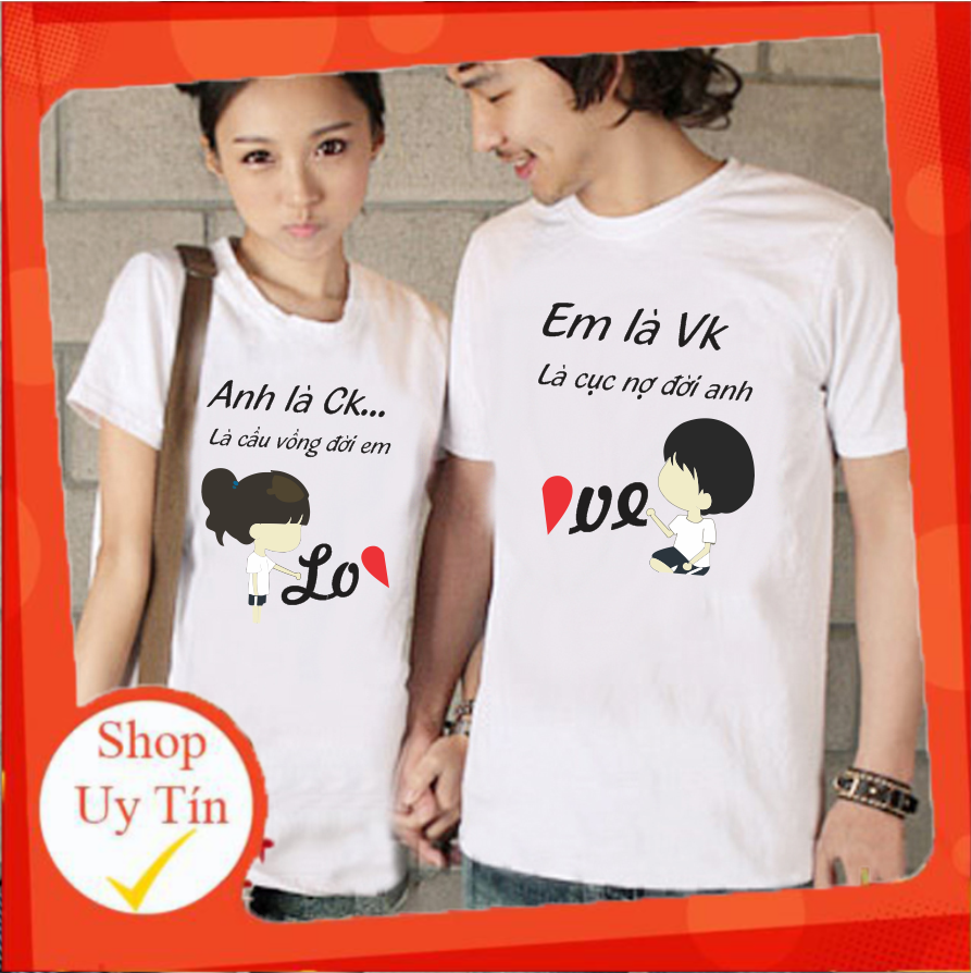 [HANG HOT] Áo đôi nam nữ ghép tim - [TẠI SHOPVIETSO1]