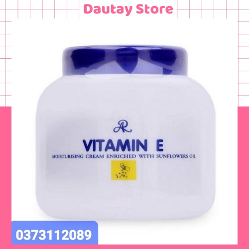 Kem dưỡng da Vitamin E Aron Xanh hũ 200g Thái Lan