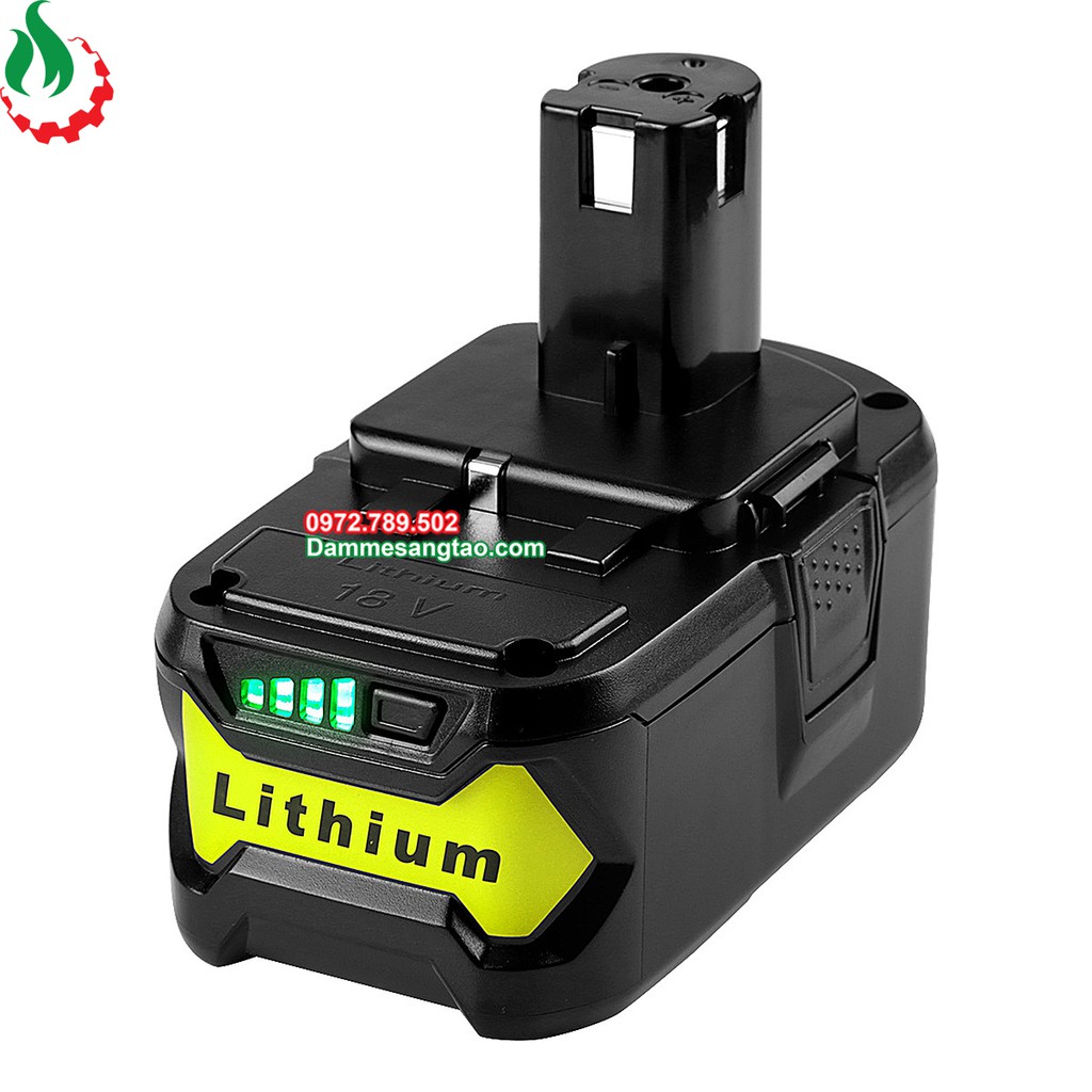 DMST Vỏ pin Ryobi 18V Li-ion 3.7V nhận sạc zin.