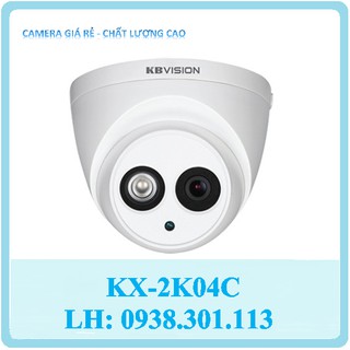 Camera hdcvi KBvision kx-2k04c 4.0mp hồng ngoại 50m