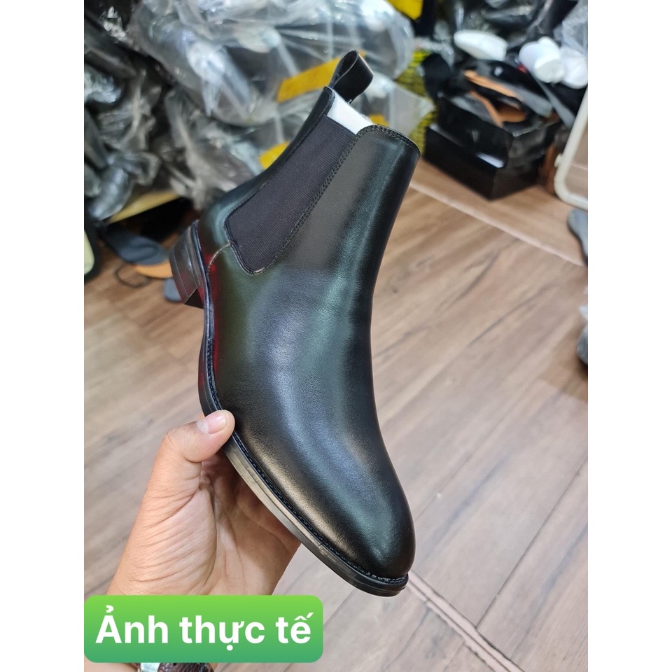 Giày Da Nam Công Sở Chelsea boots Classic