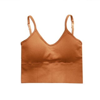 Áo bra cotton có mút ngực [ảnh thật]