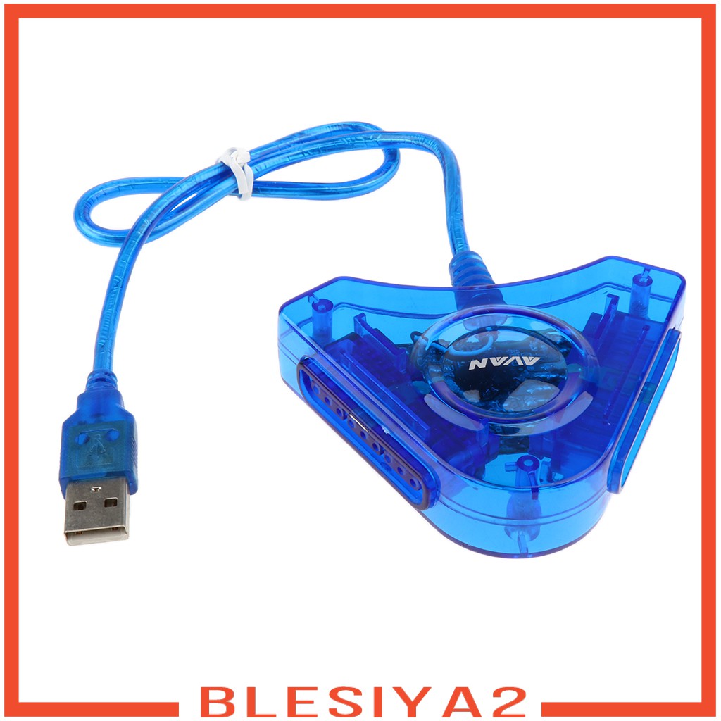 (Hàng Mới Về) Cáp Chuyển Đổi Hai Cổng Usb Cho Psx Ps1 Ps2 Sang Pc