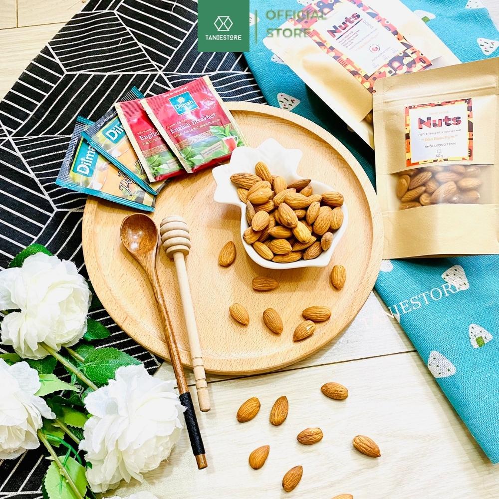 Hạt hạnh nhân sấy chín Mỹ, hạt dinh dưỡng hữu cơ chất lượng Sạch - Đều - Đẹp Tanie Healthy Food
