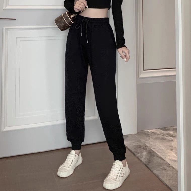 QUẦN JOGGER NỈ TRƠN NAM NỮ SIZE M-L-XL-XXL