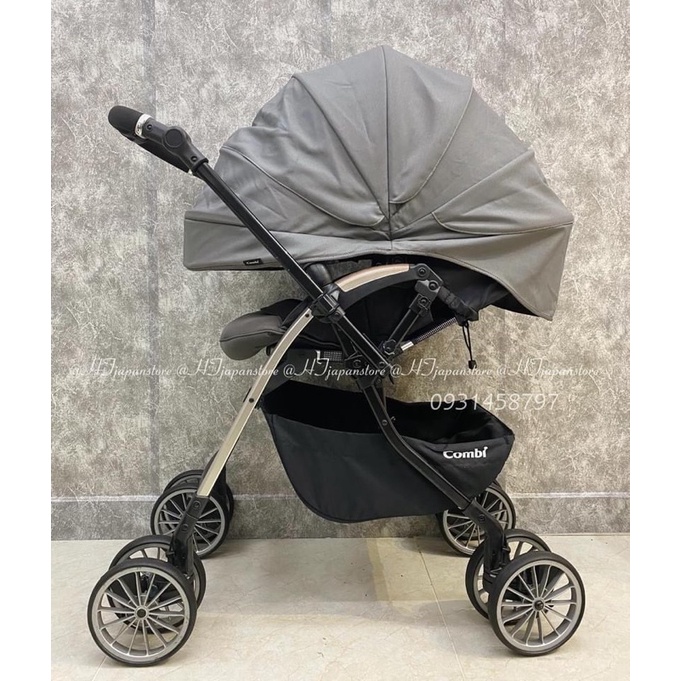 Xe đẩy Combi Umbretta cao cấp, xe đẩy điều hoà nội địa Nhật