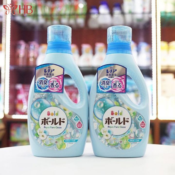 Nước Giặt Gel Bold Chai 850g (Đủ Màu) hàng nội địa Nhật Bản