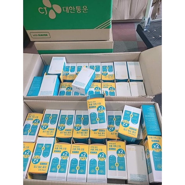 Có bill_ Kem chống nắng nâng tone Oxygen Water Tone up Sun Cream SPF 50+ mẫu mới