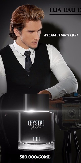 [BÁN SỈ][GIÁ RẺ NHẤT] (Chính Hãng 100%) Nước Hoa Nam LUA CRYSTAL For Him | BigBuy360 - bigbuy360.vn