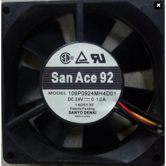 QUẠT HÚT TẢN NHIỆT DC 9CM 92mm ĐIỆN ÁP 12V 24V