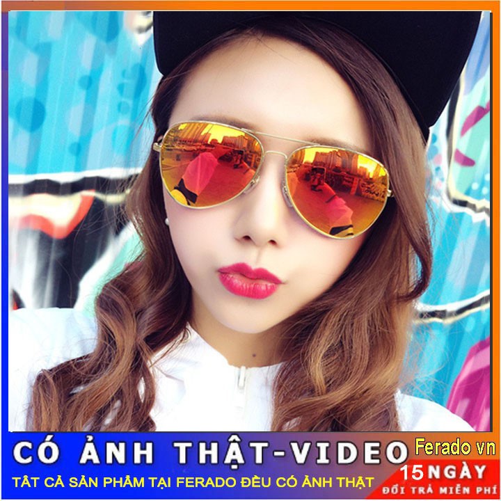 Kính Mắt Tráng Gương Thời Trang Nam Nữ