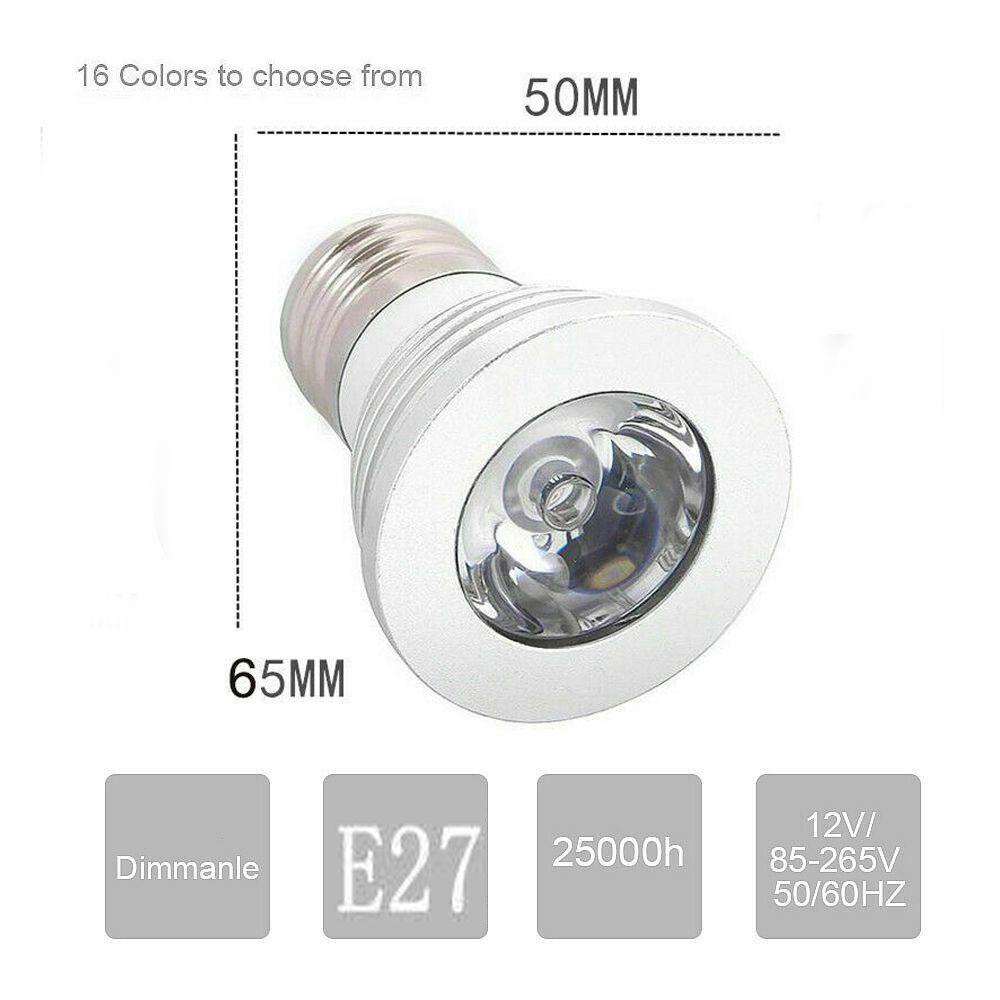 GOGOUP Đèn RGB Đổi Màu 16 Màu Mới