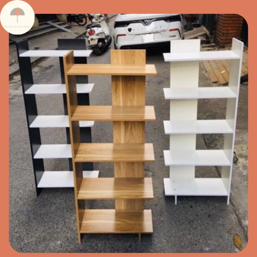 Kệ sách gỗ 🎁 Miễn ship 🎁 Kệ góc tường 5 tầng gỗ MDF cao cấp giá tận xưởng đựng đồ