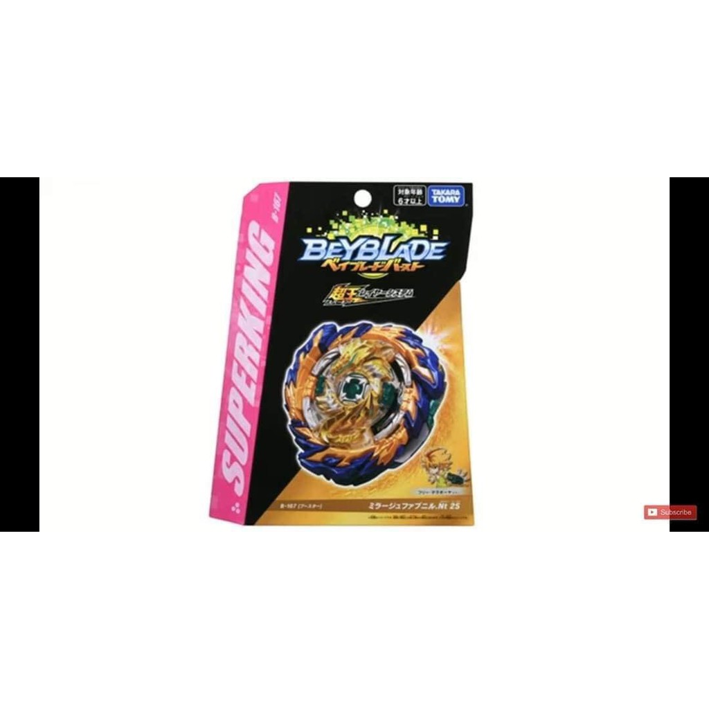 Con Quay B167 Mirage Fafnir Superking Beyblade TAKARATOMY Chính Hãng Nhật Bản Có Sẵn