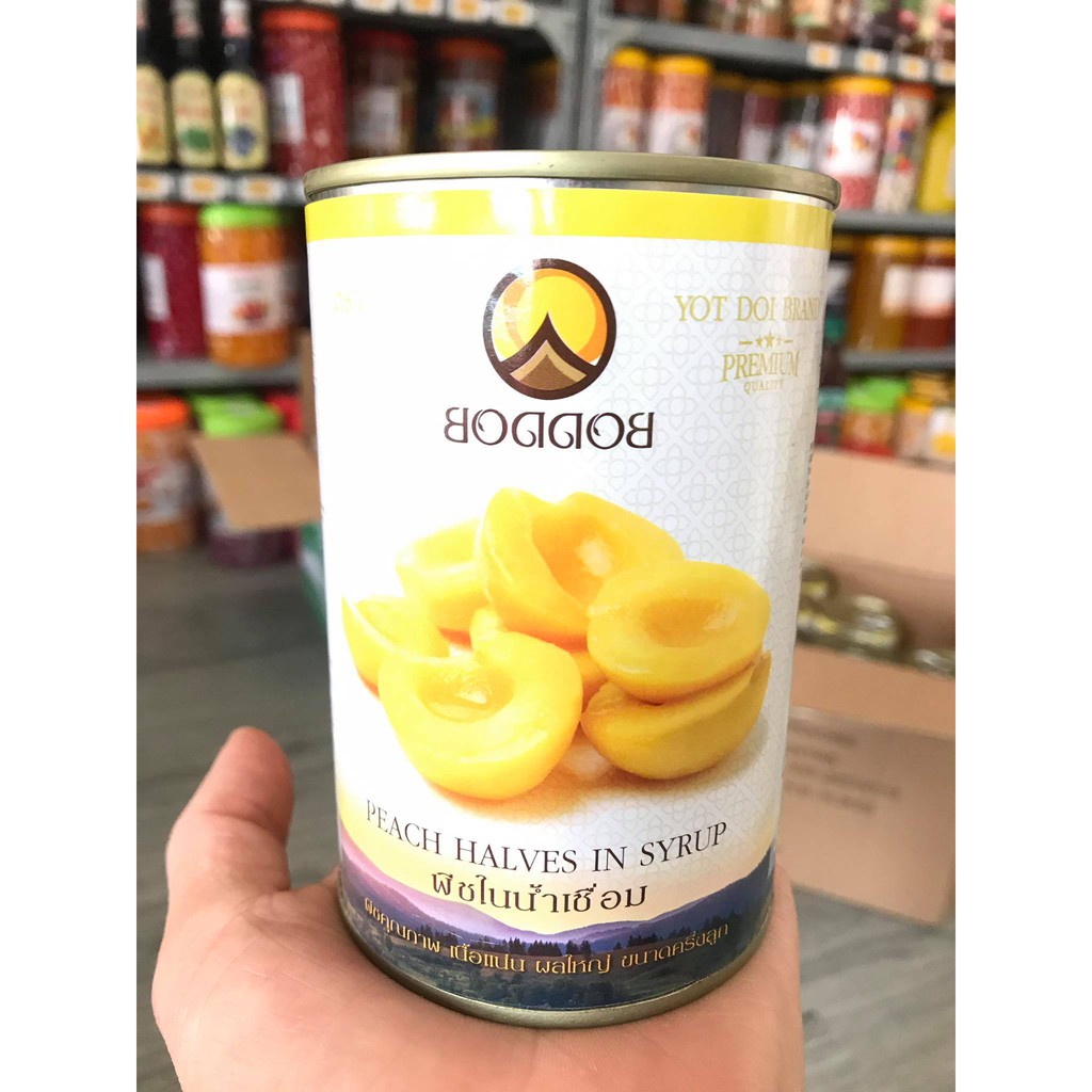 Đào ngâm Boddod 425g