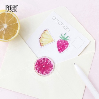 Set sticker trái cây nhiệt đới 🍓🍊🥝🍎