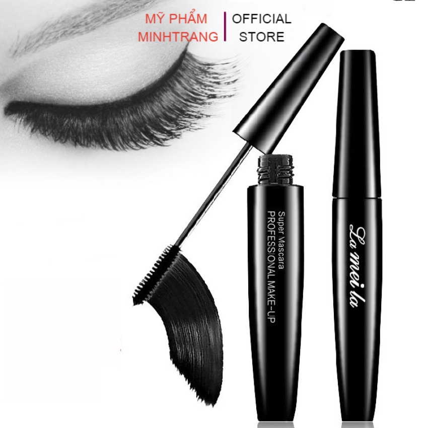 Mascara Lameila Professional vương miện,chuốt mi Lameila LML 3D không lem,không trôi,siêu mảnh làm dày và dài mi