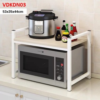 Kệ để lò vi sóng 1 tầng sàn gỗ VDKDN03 - Nội thất lắp ráp Viendong Adv