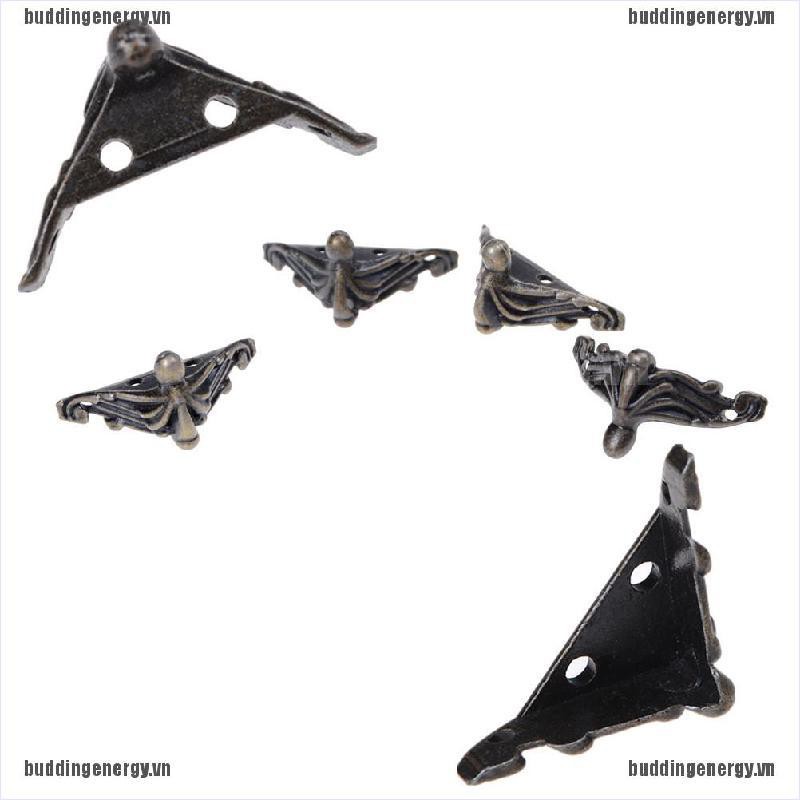 Set 4 Miếng Bọc Bảo Vệ Góc Hộp Gỗ Dùng Để Trang Trí Hộp Quà Sang Trọng Tiện Dụng