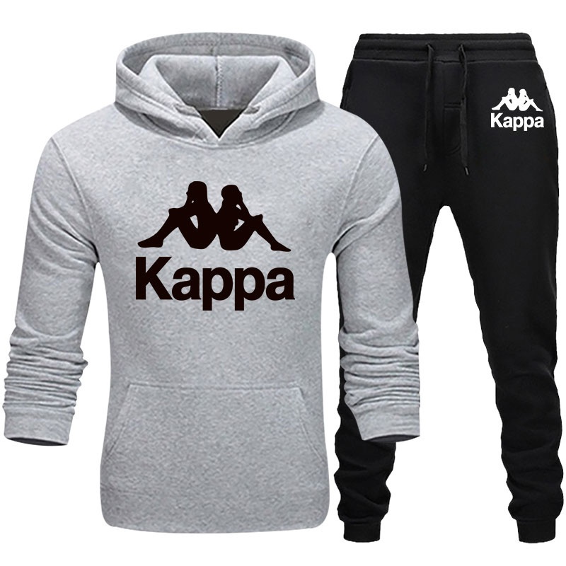 Bộ Đồ Thể Thao Áo Hoodie Kappa Thời Trang Thu Đông Cho Nam