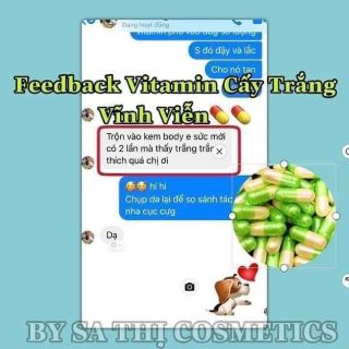 COMBO 20 VIÊN VITAMIN CẤY TRẮNG SA THỊ
