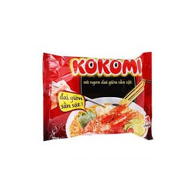 1 Thùng Mì Kokomi Tôm Chua Cay 30 Gói 65g