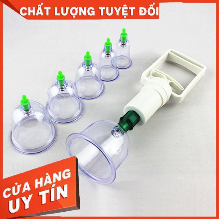 [XẢ KHO+FREE SHIP]  Bộ giác hơi 12 món không dùng lửa