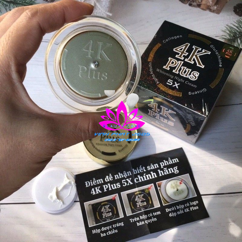KEM NHÂN SÂM 4K PLUS THÁI LAN CHÍNH HÃNG