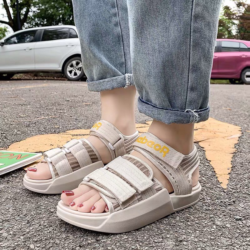 Sandal nữ Rebok 3 quai ngang chắc chắn đế siêu êm chống trượt tốt